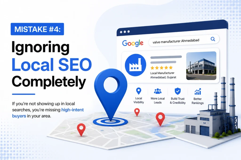 Ignoring Local SEO Completely